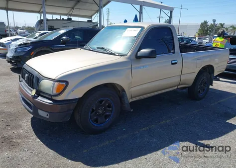 2001 Toyota Tacoma z USA, uszkodzony, nr VIN 5TENL42N41Z774699